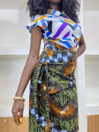 Office Ankara Dress