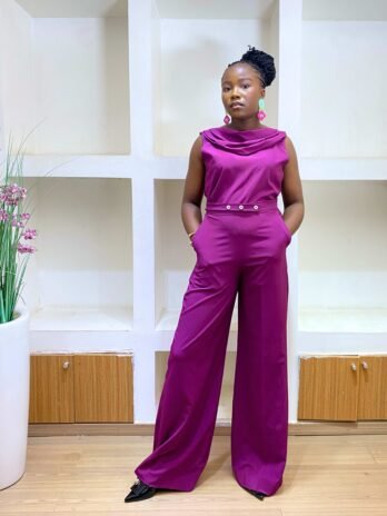 Purple Sleeveless Co-Ord