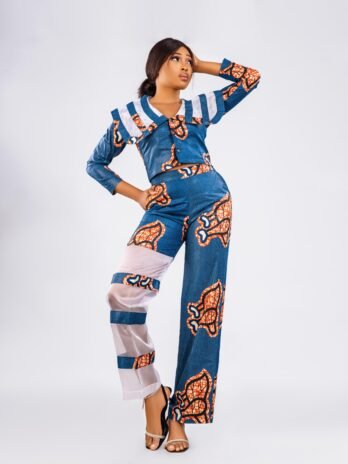 Ankara Top And Trouser Set