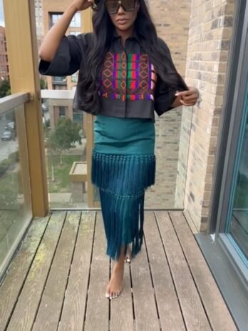 Afro-Chic Heritage Fringe Set